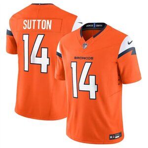 You May Select Mens Youths  Courtland Sutton Orange  Vapor Stitched Jersey